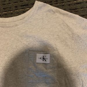 Calvin Klein cropped shirt from pacsun